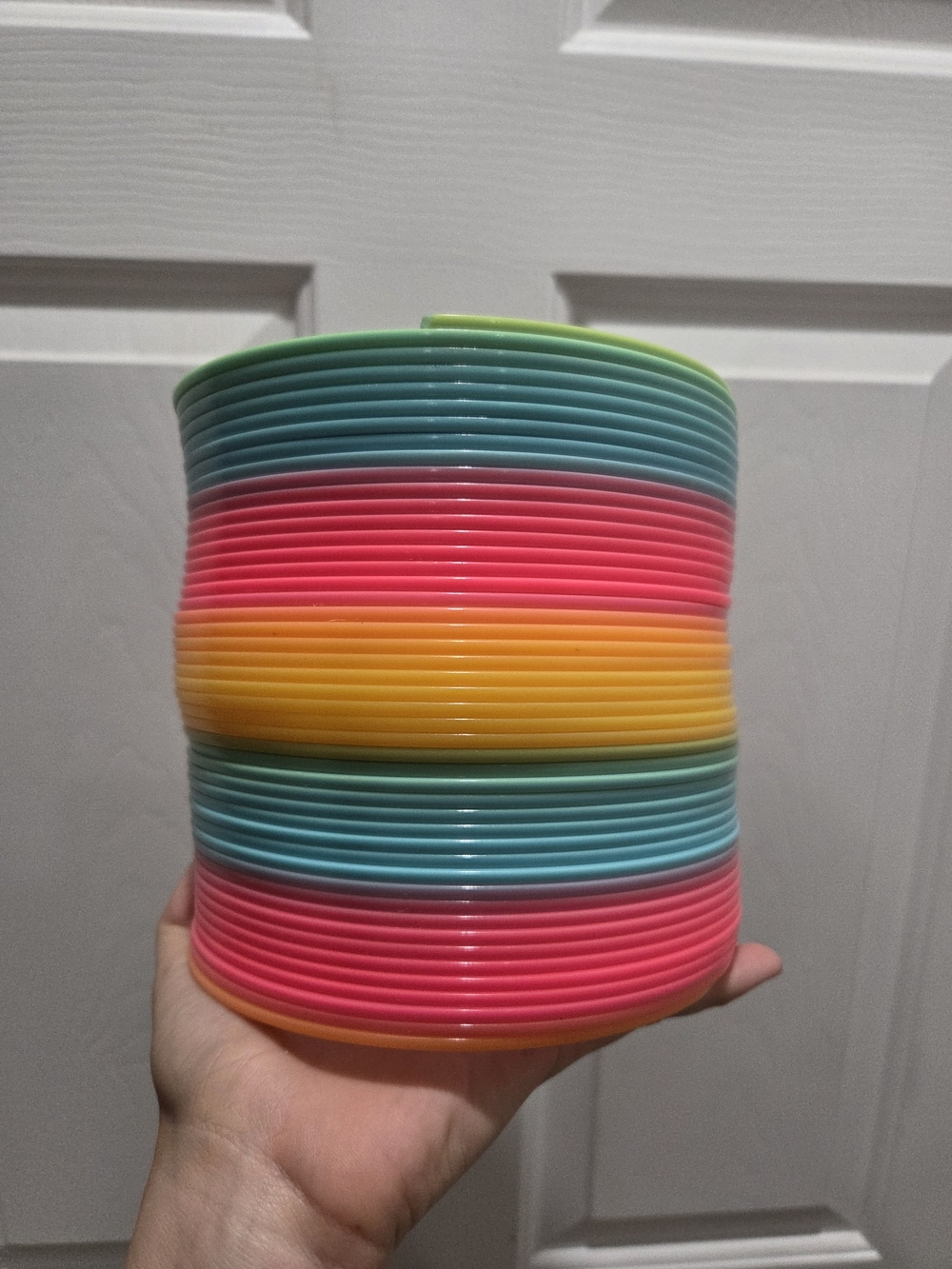 Multicolor Plastic Giant Slinky